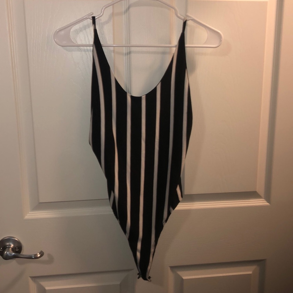 Striped Bodysuit